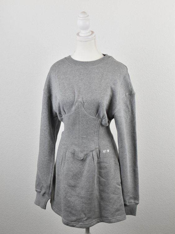 Chiara Ferragni Sweatkleid, Gr.S, grau, neuwertig - Kleid - 2ND STORY
