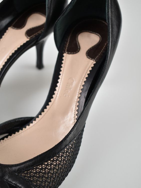Chloé Pumps / Peep Toes Gr.39, Leder - 2ND STORY