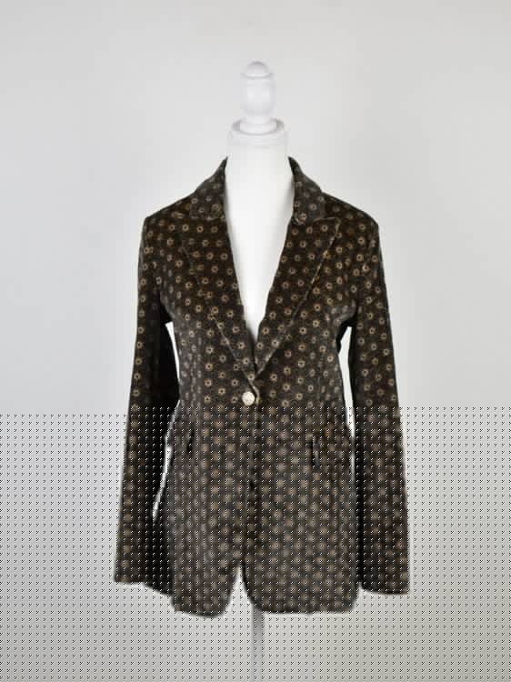 Circolo 1901 Blazer, Samtoptik, Gr.36 (IT42) | 2ND STORY 