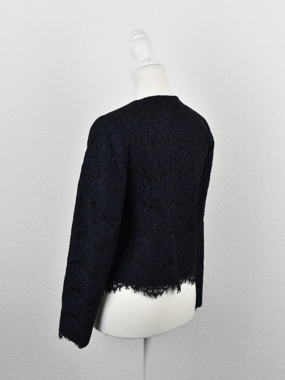 Claudie Pierlot Jacke/Blazer, Gr.36, blau mit Spitze - Jacke - 2ND STORY