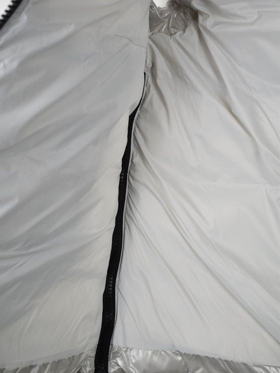 CMP Puffergilet Gr.36, grau Lackoptik - 2ND STORY