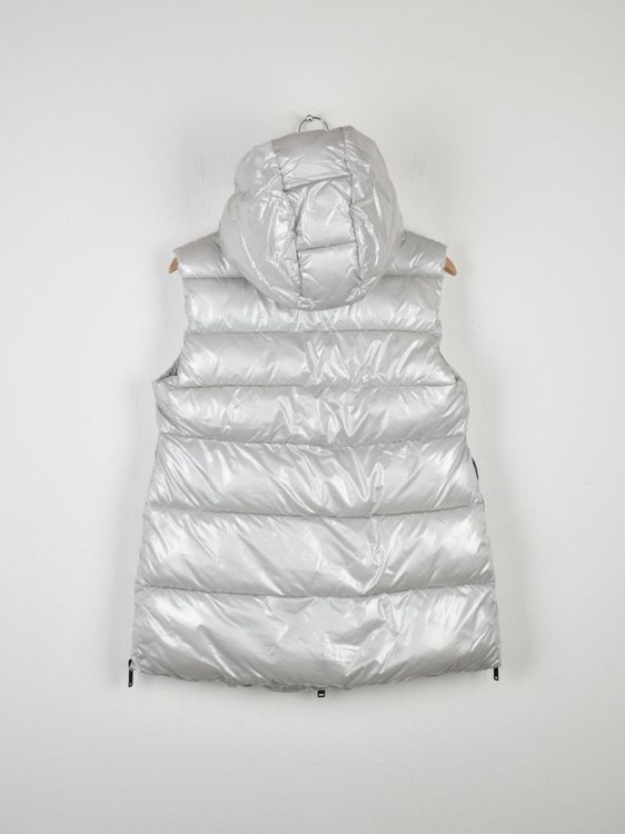 CMP Puffergilet Gr.36, grau Lackoptik - 2ND STORY