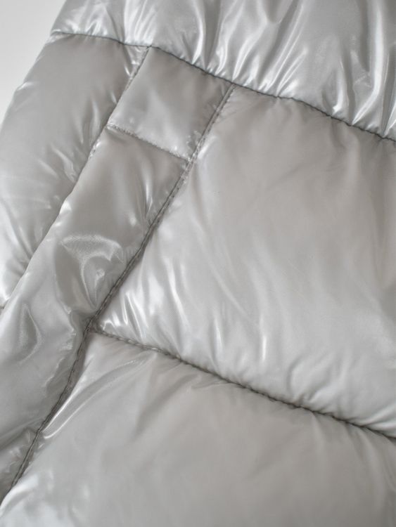 CMP Puffergilet Gr.36, grau Lackoptik - 2ND STORY