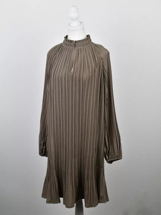 Coast Plissee Kleid, Gr.36, oversized, taupe - Kleid - 2ND STORY