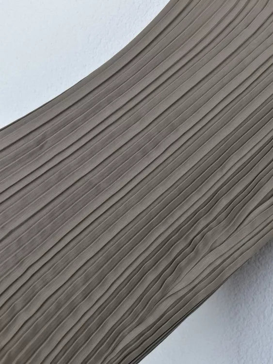 Coast Plissee Kleid, Gr.36, oversized, taupe - Kleid - 2ND STORY