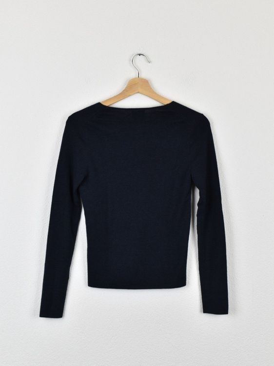 Collectif mon amour Pullover, blau, Gr.S, 100% Merinowolle - Pullover - 2ND STORY