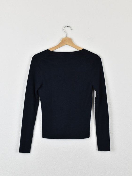 Collectif mon amour Pullover, blau, Gr.S, 100% Merinowolle - Pullover - 2ND STORY
