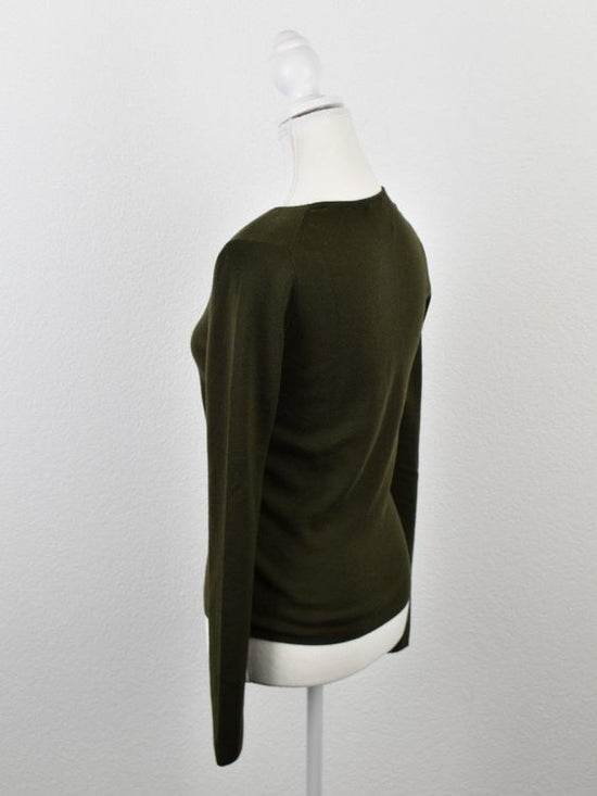 Collectif mon amour Pullover, grün, Gr.S, 100% Merinowolle - Pullover - 2ND STORY