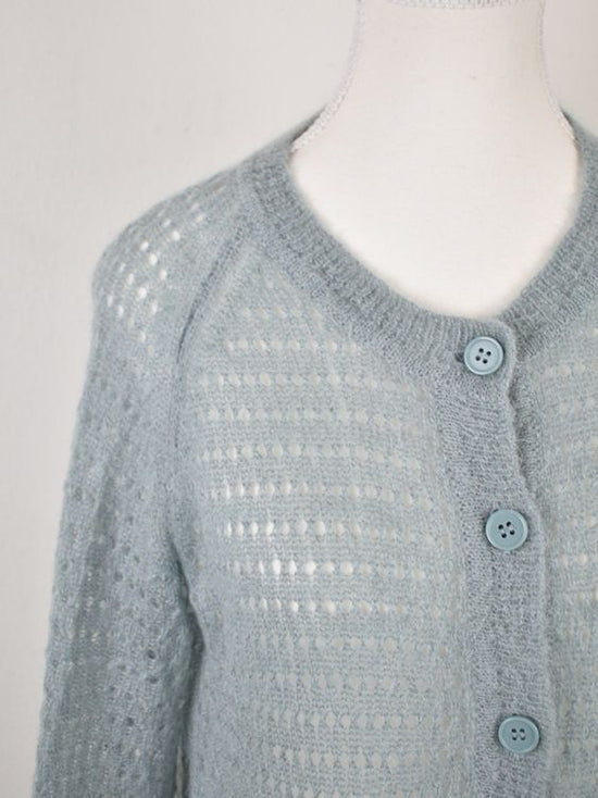Comptoir des Cotonniers Cardigan Gr.L, 50% Mohair, neuwertig