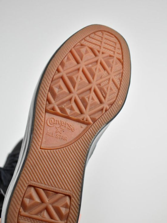 Converse One Star Platform Ox, Gr.41, schwarz, Leder - 2ND STORY