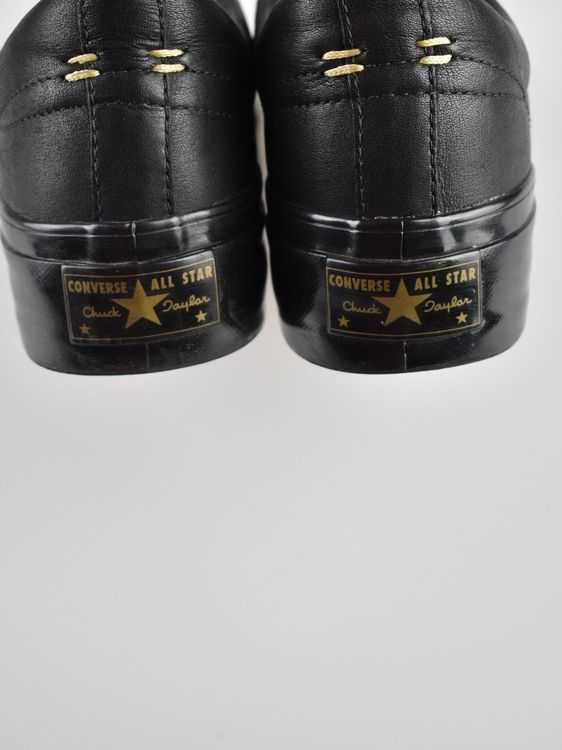 Converse One Star Platform Ox, Gr.41, schwarz, Leder - 2ND STORY