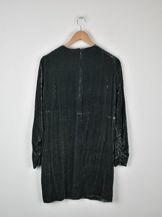 COS Kleid, Samtoptik, Gr.34, Viskose & Seide - Kleid - 2ND STORY