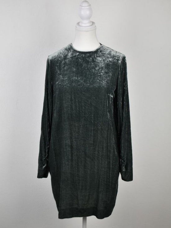 COS Kleid, Samtoptik, Gr.34, Viskose & Seide - Kleid - 2ND STORY