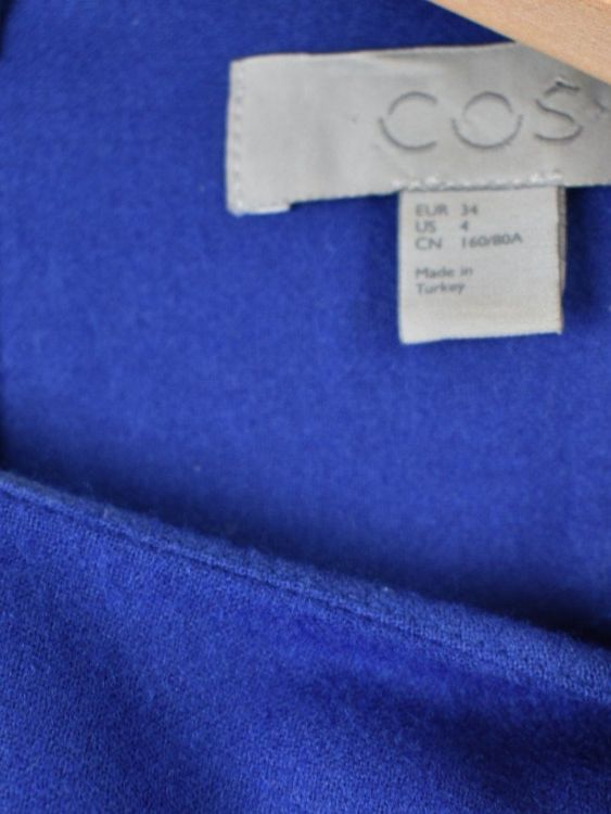 COS Wollkleid Gr.34, blau | 2ND STORY 