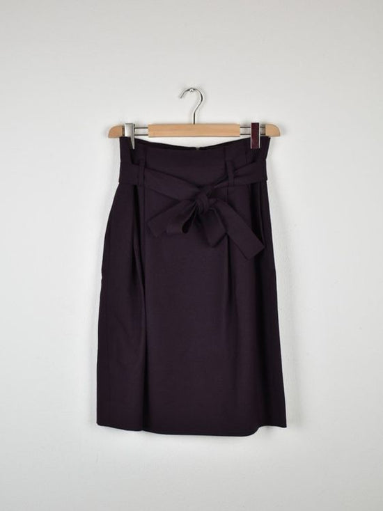 COS Wollrock, aubergine, Gr.38 - 2ND STORY