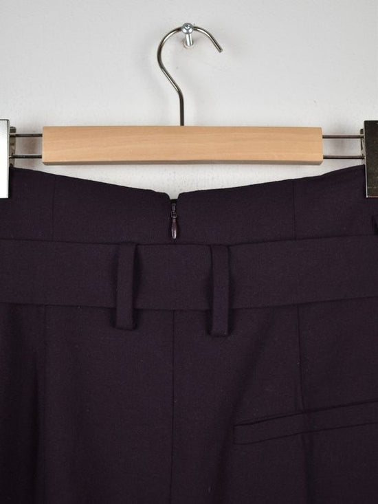 COS Wollrock, aubergine, Gr.38 - 2ND STORY