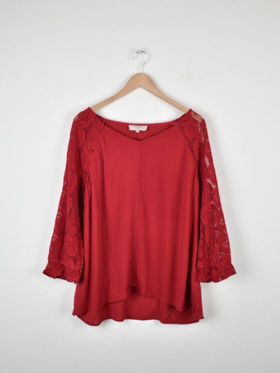 Cream Bluse, Gr.42, Viskose - Bluse - 2ND STORY