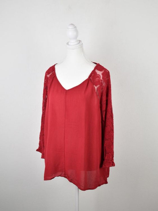 Cream Bluse, Gr.42, Viskose - Bluse - 2ND STORY