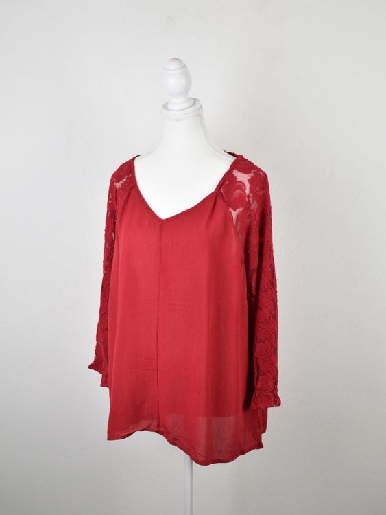 Cream Bluse, Gr.42, Viskose - Bluse - 2ND STORY