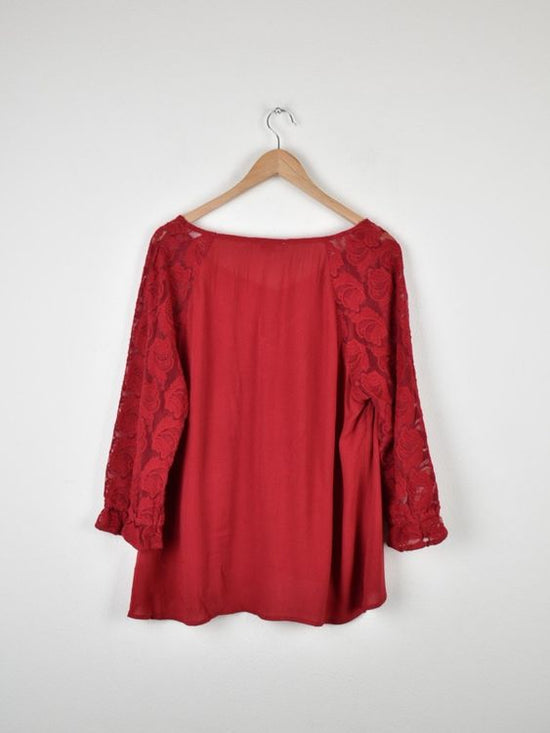 Cream Bluse, Gr.42, Viskose - Bluse - 2ND STORY