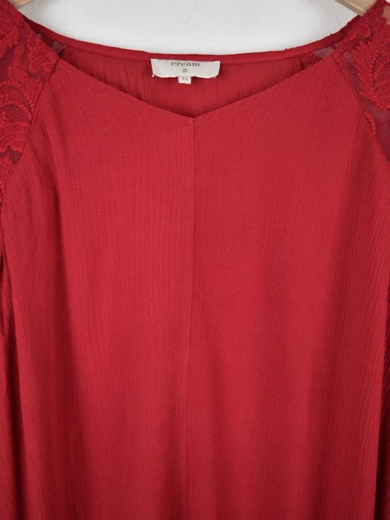 Cream Bluse, Gr.42, Viskose - Bluse - 2ND STORY