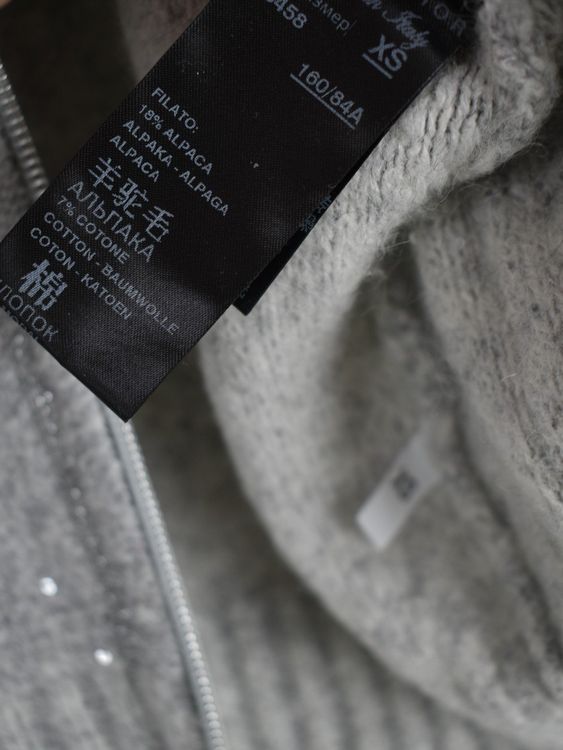 D. EXTERIOR Strickjacke mit Kapuze, Gr.XS/S, neuwertig - 2ND STORY