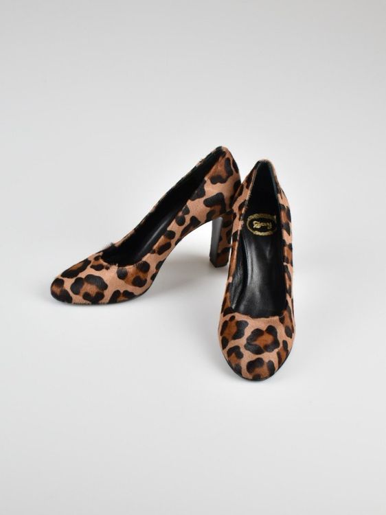 Day Pumps, Fell Animalprint, Gr.39, neuwertig