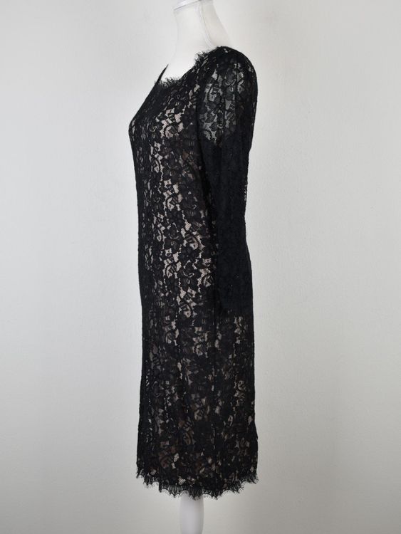 Diane von Furstenberg Spitzenkleid Gr.40/42 (US12), schwarz