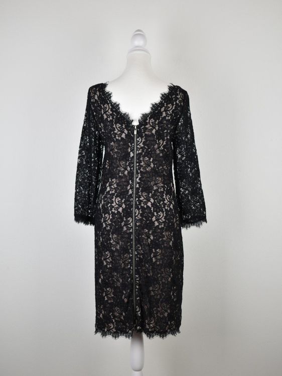 Diane von Furstenberg Spitzenkleid Gr.40/42 (US12), schwarz