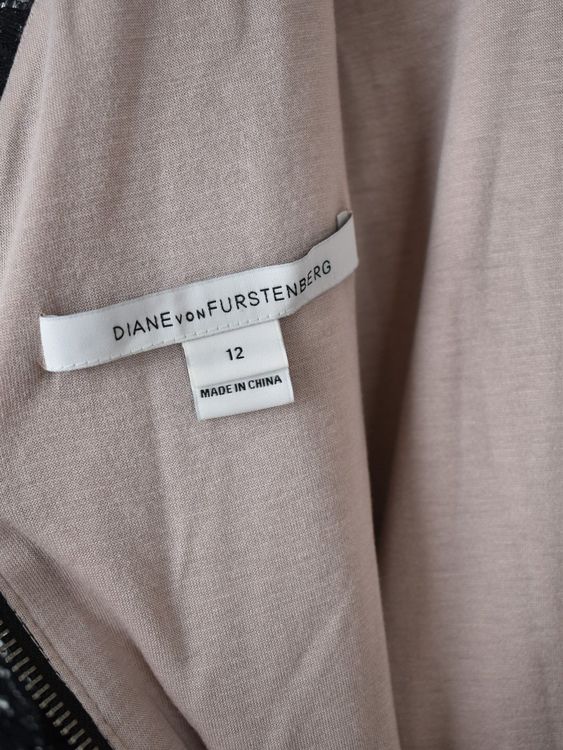Diane von Furstenberg Spitzenkleid Gr.40/42 (US12), schwarz