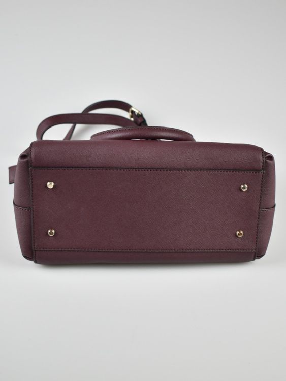 DKNY Hand/Umhängetasche, neuwertig, burgundy - Handtasche - 2ND STORY