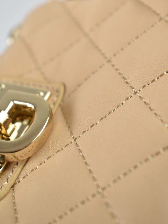 DKNY kleine Handgelenk Tasche / Clutch / Geldbörse, Leder