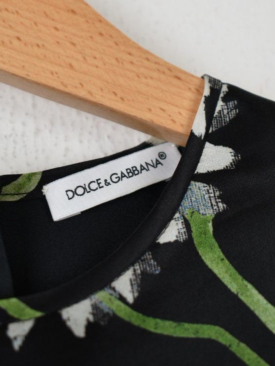 Dolce & Gabbana Cocktailkleid Gr.116, Seide - 2ND STORY
