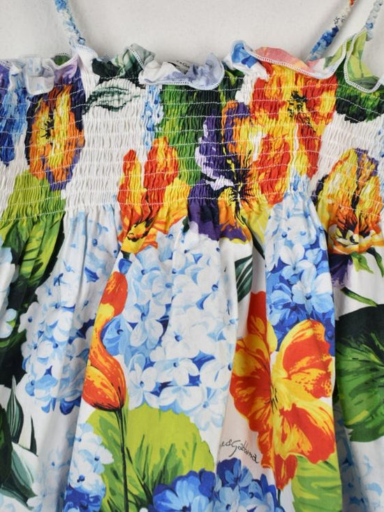 Dolce & Gabbana Sommerkleid, Gr.116, 100% Baumwolle - Kleid - 2ND STORY