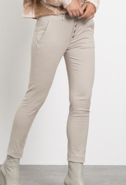 Dondup Stoffhose "Carmen", Gr.25, sand, neu - Hose - 2ND STORY