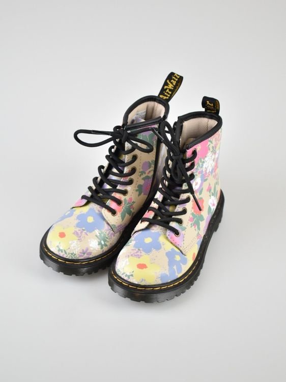Dr. Martens 1460 Floral Mash Up Stiefel, Gr.30, ungetragen - Stiefeletten - 2ND STORY