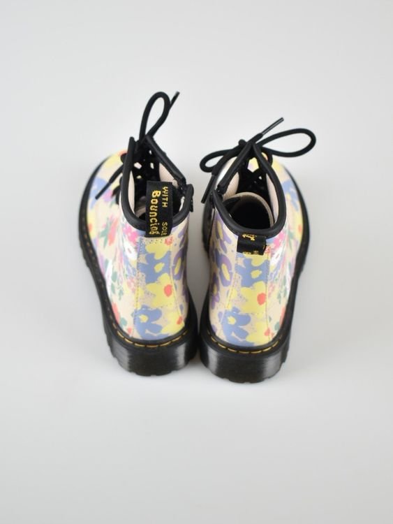 Dr. Martens 1460 Floral Mash Up Stiefel, Gr.30, ungetragen - Stiefeletten - 2ND STORY