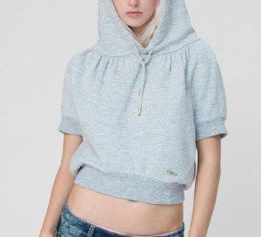Dsquared2 Cropped Pullover, grau, Gr.M - Pullover - 2ND STORY