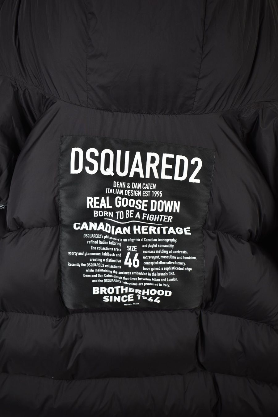 Dsquared2 Daunen Pufferjacke Gr.46, wie neu