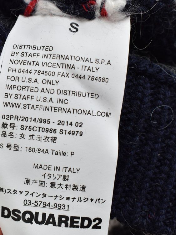 Dsquared2 Strickkleid, Gr.S (34-36) - Kleid - 2ND STORY