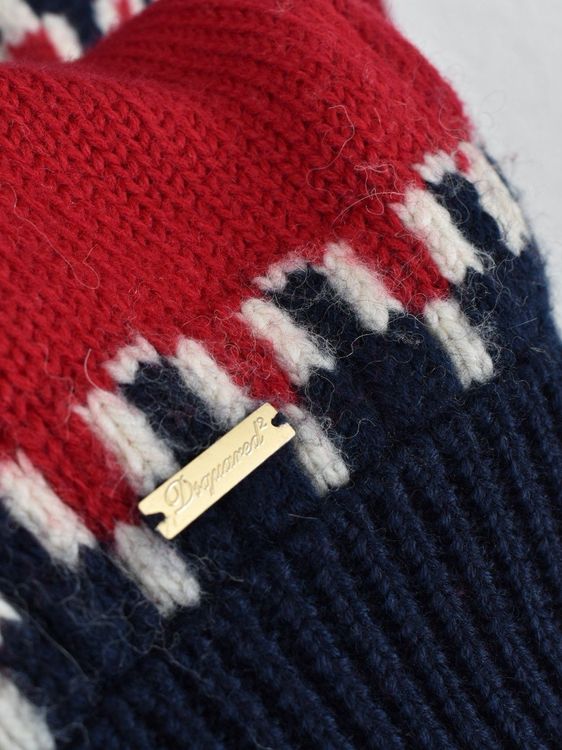 Dsquared2 Strickpullover o. Minikleid, Gr.XS, 93% Wolle - Pullover - 2ND STORY