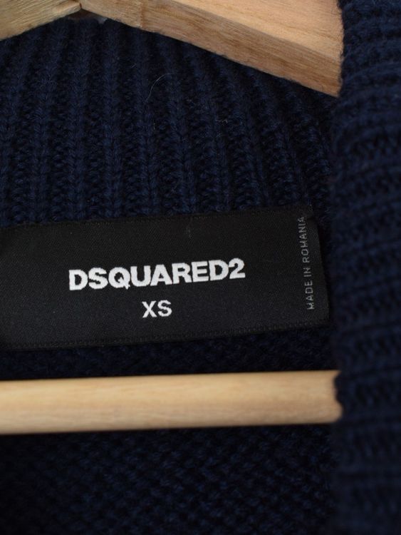 Dsquared2 Strickpullover o. Minikleid, Gr.XS, 93% Wolle - Pullover - 2ND STORY