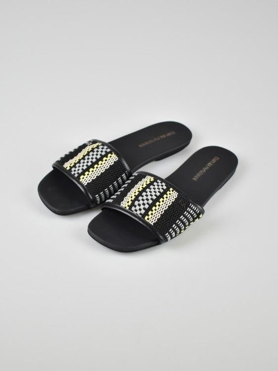 Emporio Armani Sandalen, Flechtoptik, Gr.37.5, ungetragen - Sandalen - 2ND STORY