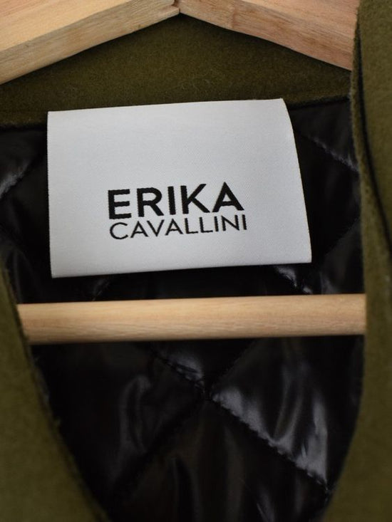 Erika Cavallini Jacke, Gr.34-38 (IT40) oversized, 80% Wolle - Jacke - 2ND STORY