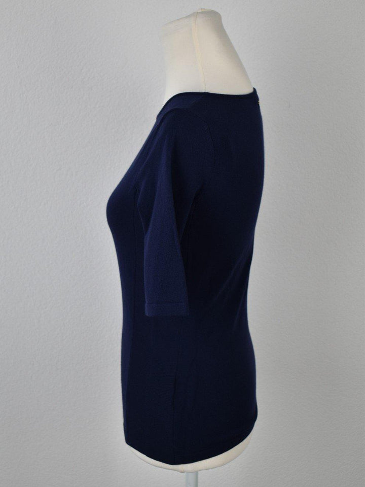 Escada Kurzarm Strickpullover Gr.XS