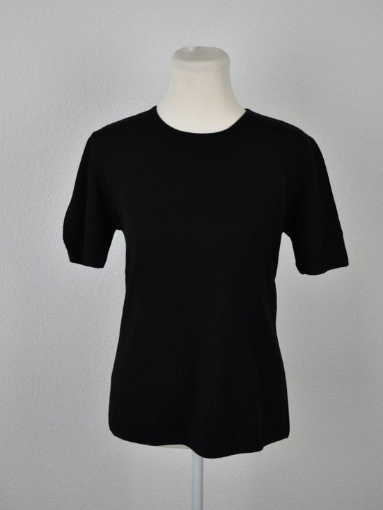 Escada Kurzarm Strickpullover Gr.36 100% Schurwolle
