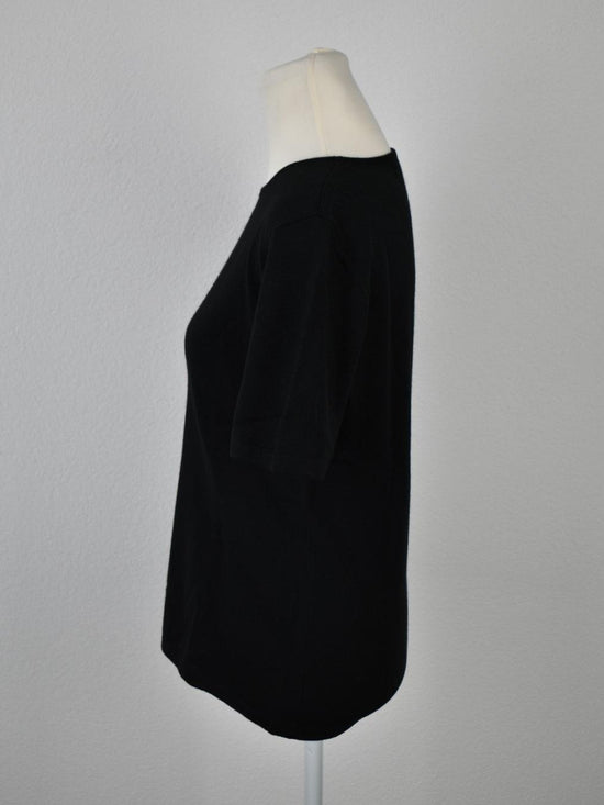Escada Kurzarm Strickpullover Gr.36 100% Schurwolle