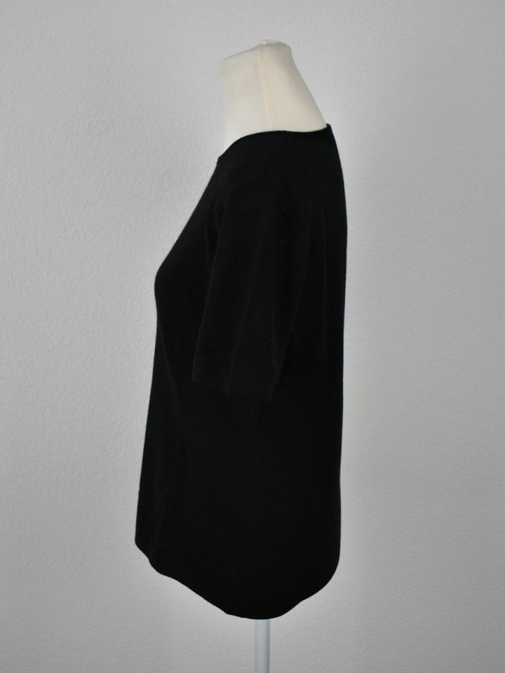 Escada Kurzarm Strickpullover Gr.36 100% Schurwolle