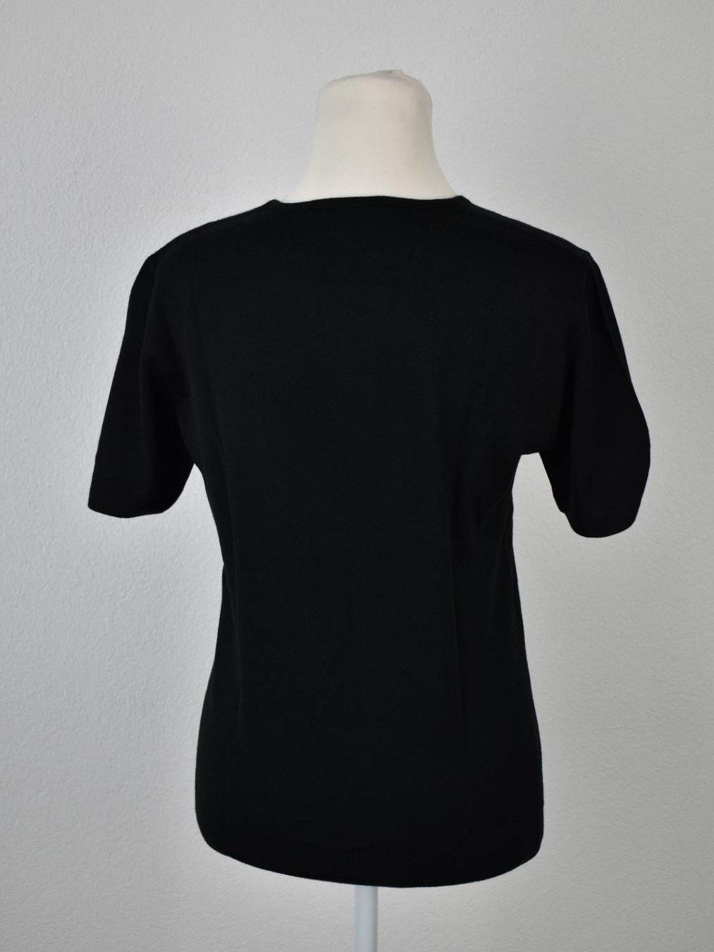 Escada Kurzarm Strickpullover Gr.36 100% Schurwolle