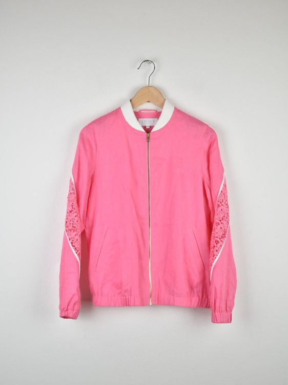 Escada Sommerjacke Gr.34, 100% Leinen, neuwertig, pink - 0